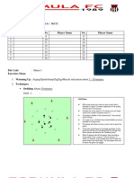 Basic Skill: Day/Date Player Attendances Exercise Level