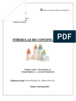 Formulas Lacteas de Continuacion