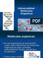 Univeralidad Moleculas Organicas