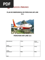 Plan de Emergencia Peruvian Airlines