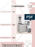 Ensayo de Cementos y Morteros