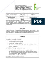 1.plano de Curso de Psicologia Educacional