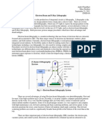 Electro Beam Lithography and X Ray Lithography