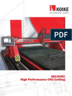 Deltatec High Performance CNC-Cutting