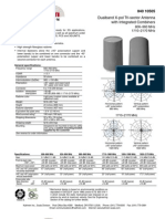 Dualband X-Pol Tri-Sector Antenna With Integrated Combiners: 806-960 MHZ 1710-2170 MHZ