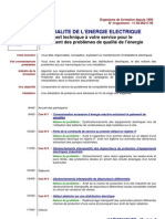 La Qualite de L'energie Electrique