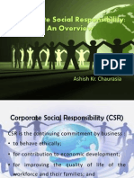 Corporate Social Responsibility: An Overview