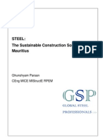 Sustainable Steel in Mauritius