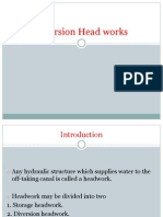 Diversion Head Works