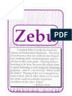 Zebu - The Hypn Language Card Game FlashCards