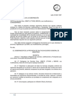 DECRETO - N 4118/97 SALTA Licencias Justificaciones y Franquicias