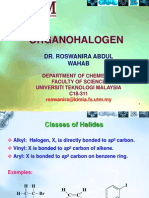 Organohalogen Notes