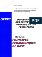 Module 1 Principes Pedagogiques de Base