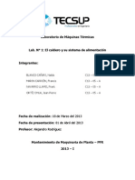 Lab #1 - El Caldero y Su Sitema de Alimentacion