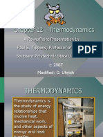 Chapter 12 - Thermodynamics