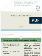 Apresentação Física - Mistura de Pós