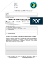 PROJETO DE TRABALHO - PRÁTICAS ACADÊMICAS - Revisado