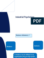 Industrial & Business Psychology