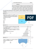 Ejercicios de Presiones y Empujes