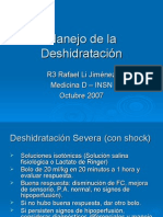 Manejo de Deshidratación en Pediatria