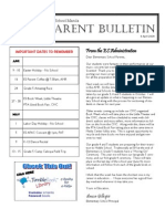 ES Parent Bulletin Vol#17 (2009 April 08)