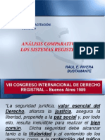 Analisis Comparativo de Los Sistemas Registrales