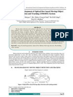 Design and Development of Optical Flow Based Moving Object Detection and Tracking (OMODT) System