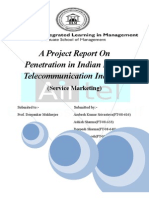 Project Report On Pentration in Indian Rural Telecom Indusry