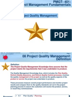 PMGT401-08 Project Quality Management-V04