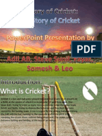 Cricket Project