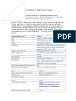 Respiratory Exam