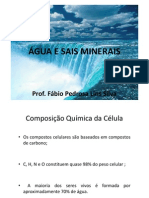 Aula 2 - Bioquímica - Água e Sais Minerais 1