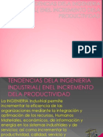 Tendencias Dela Ingenieria Industrial (Enel Inremento Dela Productividad)