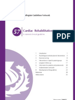 Cardiac Rehabilitation: Scottish Intercollegiate Guidelines Network