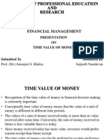 Time Value of Money