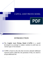 Capital Asset Pricing Model