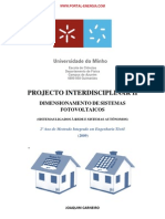 Dimensionamento Sistemas Fotovoltaicos