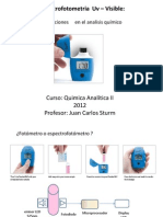 Espectrofotometria Uv Visible2012