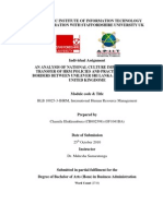 An Analysis of National Culture Impacts On The Transfer of HRM Policies and Practices Across Borders Between Unilever Sri Lanka and Unilever United Kingdome