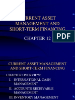 Current Asset Management and Short-Term Financing