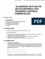 Guía para Elaborar Un Plan de Seguridad en Defensa Civil en Pequeños Centros Comerciales - 1201012081031001