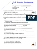 Chapter 22 Review Earth Science