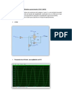 Comparación de Los Amplificadores Operacionales LF356 Y LM7411