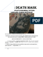 Jesus Death Mask Todd Bentley Witchcraft