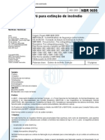 NBR 9695 - 2003 - Pó para Extinção de Incêndio