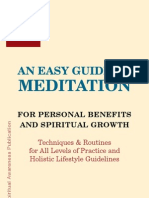 Easy Guide To Meditation