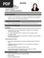 Resume: Pratibha Kumari