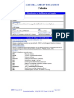 Chlorine MSDS