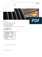 HDPE Pipe Thickness Calculations