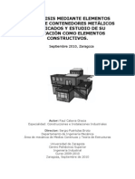 Analisis Por Elementos Finitos Contenedores Como Viviendas PDF